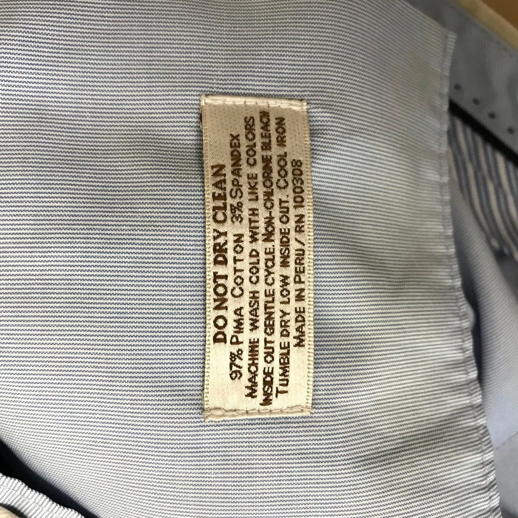Peter Millar Peter Millar Mens Tan Chino Pants – Preppy Style, Size 33 Size US 33 - 8 Thumbnail