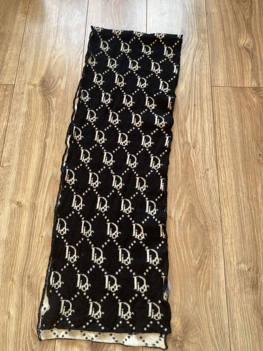 Dior Christian Dior monogram wool scarf made in Italy Size ONE SIZE - 4 Thumbnail
