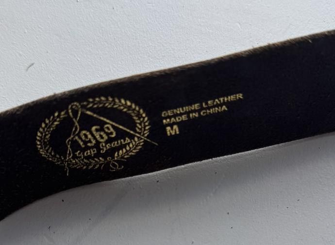 Gap Gap Jeans Leather Belt M Size ONE SIZE - 4 Thumbnail