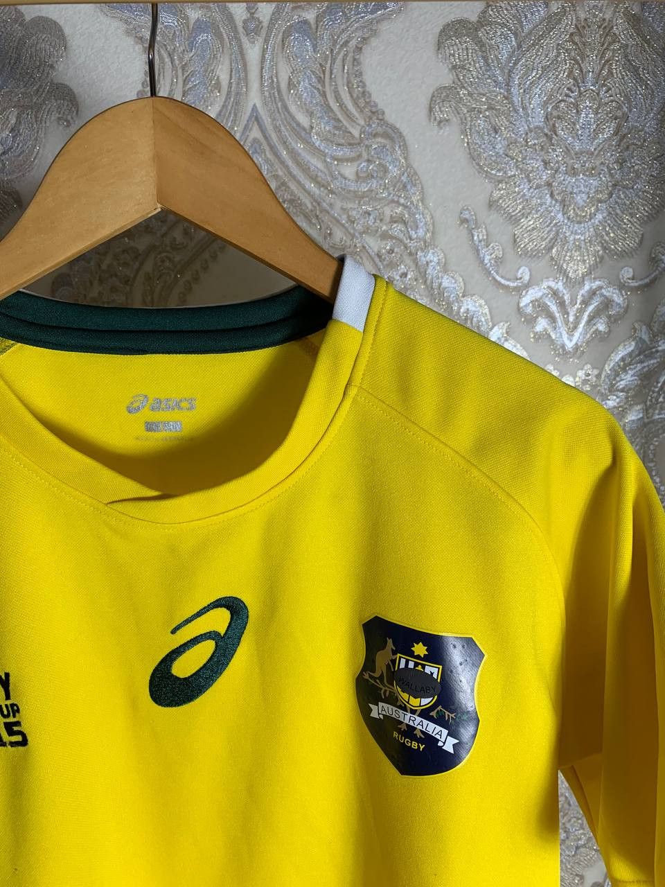Canterbury of New Zealand Vintage Asics Australia Rugby Jersey Retro 2015 Y2K 90s Size US M / EU 48-50 / 2 - 3 Thumbnail