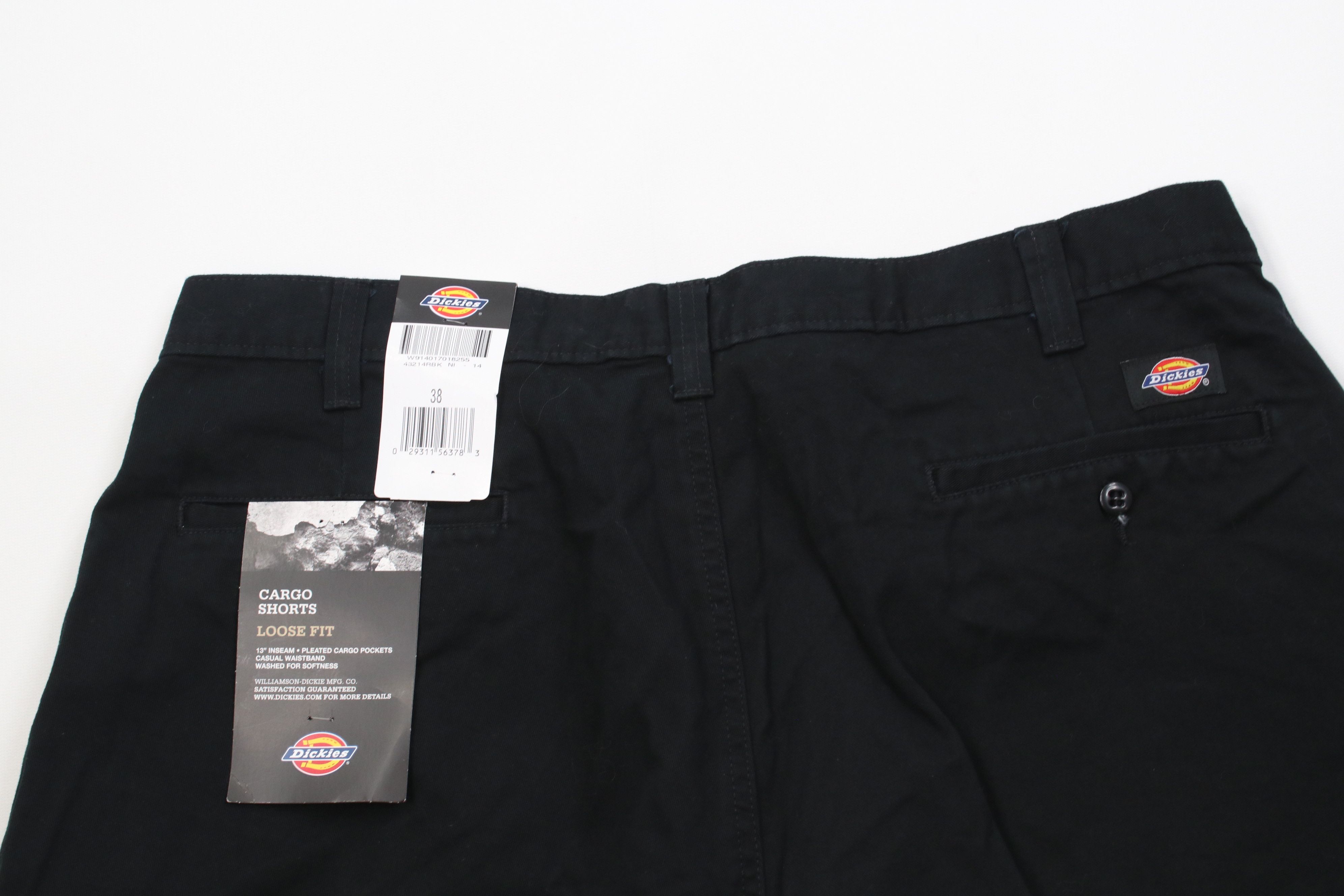 Dickies Deadstock Vintage Y2K Dickies Loose Fit Cargo Shorts Black Size US 38 / EU 54 - 9 Thumbnail