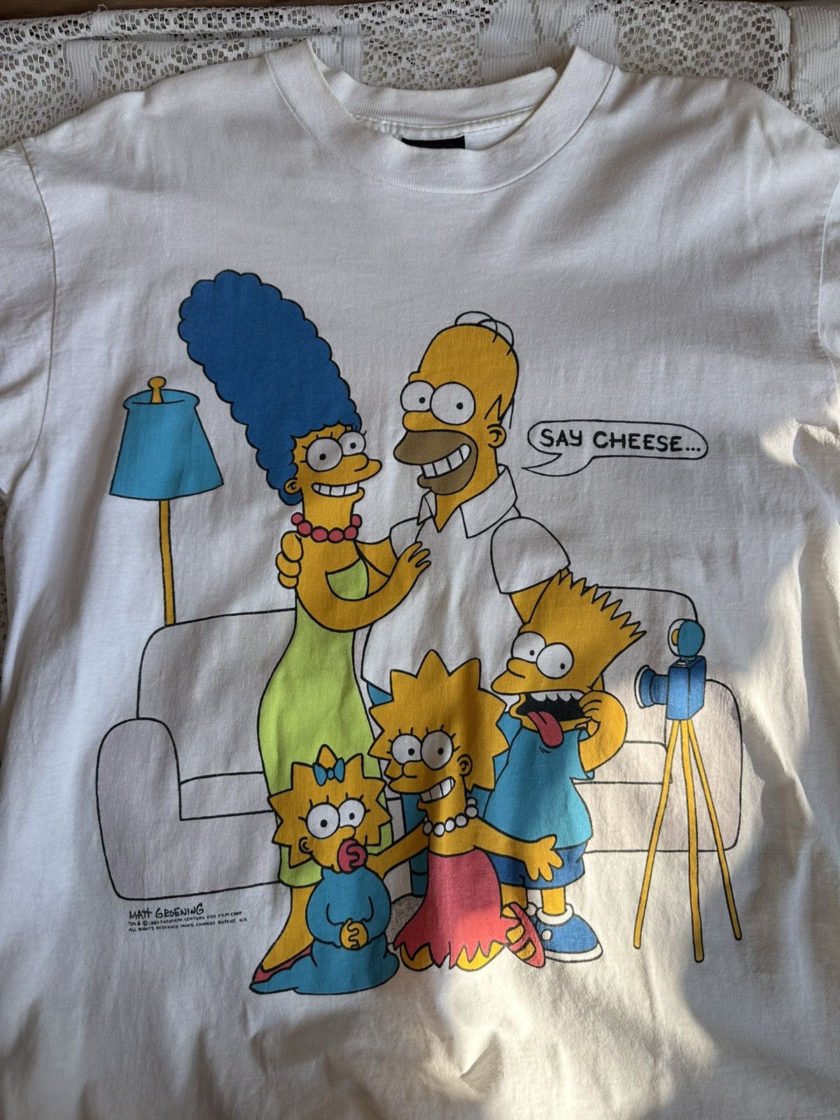 Changes Vintage 1989 The Simpsons Family Size US L / EU 52-54 / 3 - 1 Thumbnail