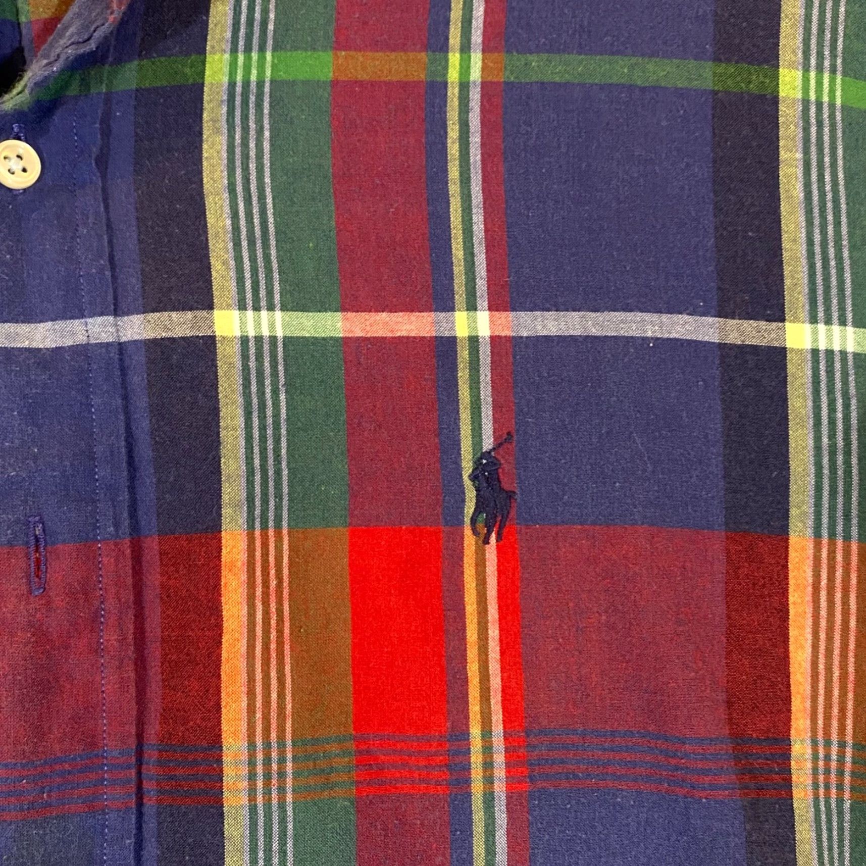Ralph Lauren Ralph Lauren Blake Shirt Mens Medium Multicolor Plaid Button Down S/S Preppy Size US M / EU 48-50 / 2 - 5 Thumbnail