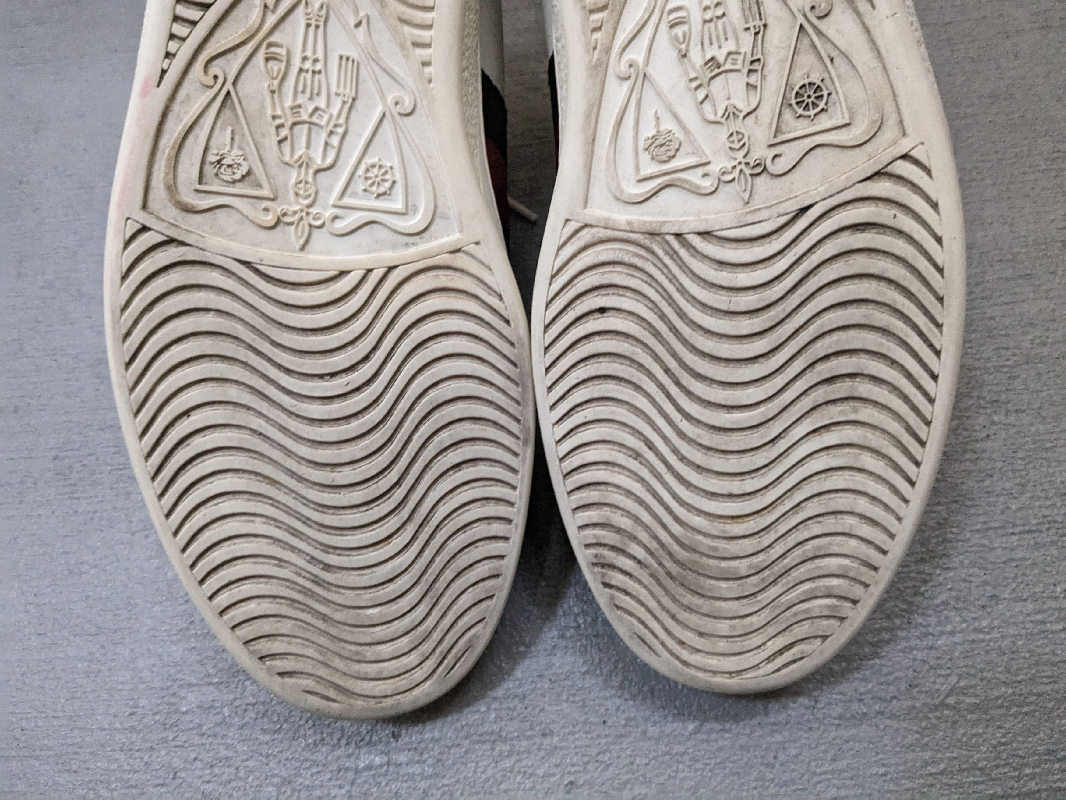 Gucci Gucci Ace Sneakers Size 9 White Leather High Tops Size US 9 / EU 42 - 21 Thumbnail
