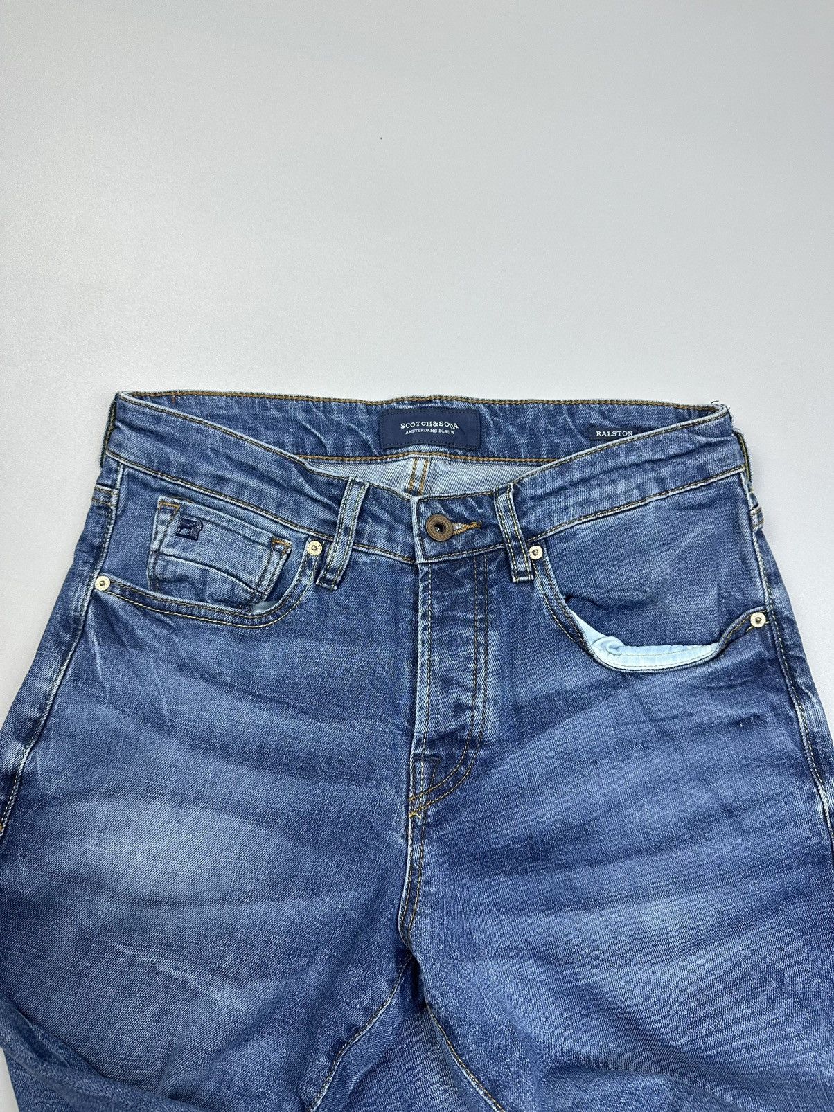 Scotch & Soda Scotch&Soda Classic Skiny Jeans Wahed blue Size US 30 / EU 46 - 3 Thumbnail