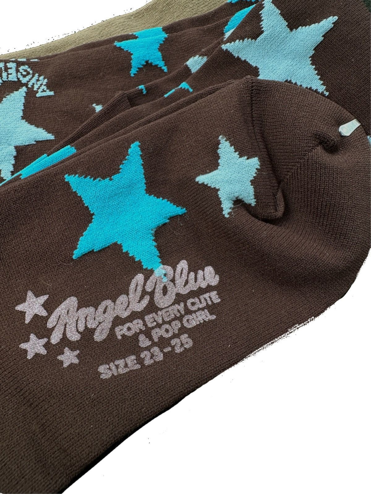 Angel Blue ANGEL BLUE Angels Star Socks Size ONE SIZE - 2 Thumbnail