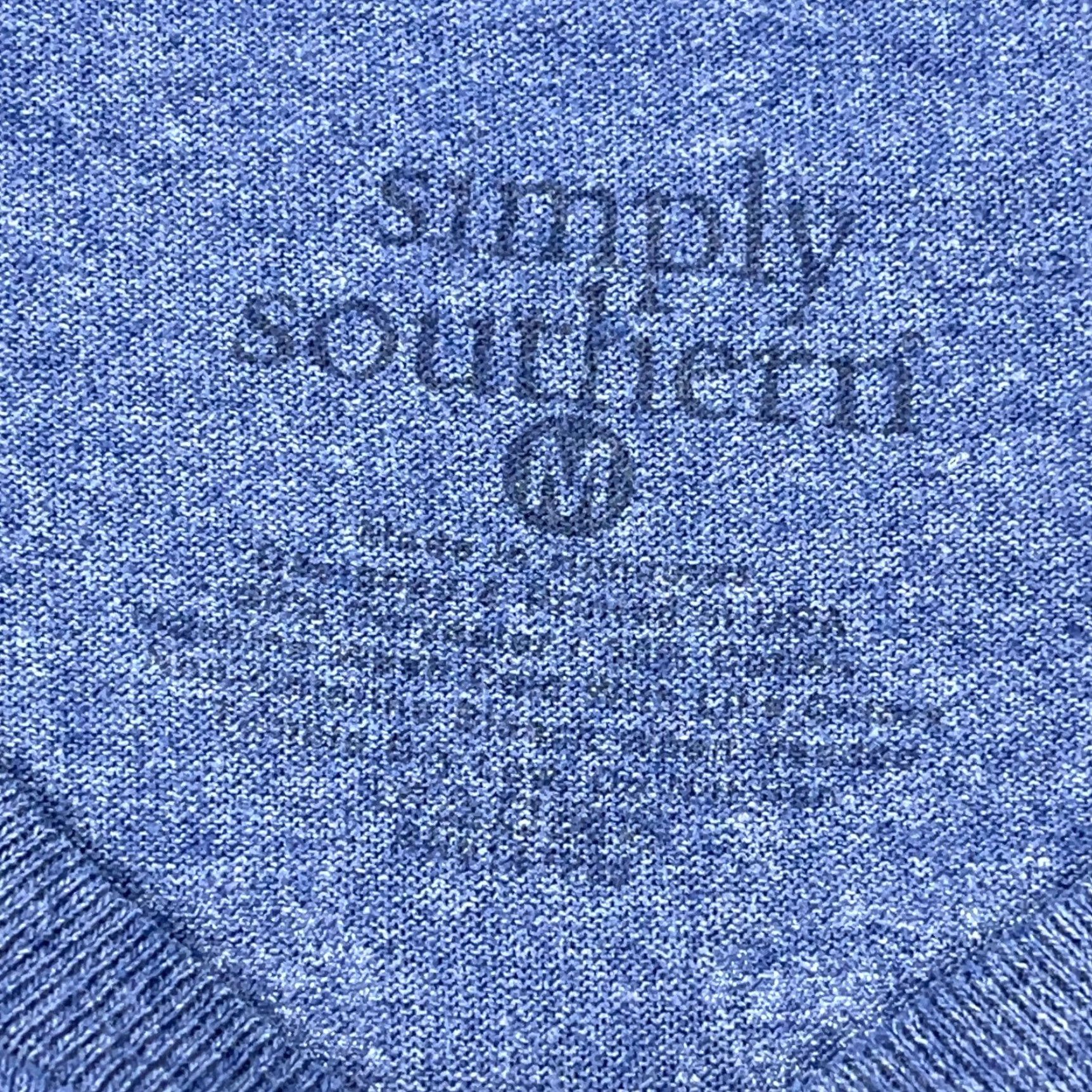 Vintage Simply Southern Shirt Women Medium Blue Mom Life T-Shirt Casual Short Sleeve Size M / US 6-8 / IT 42-44 - 4 Thumbnail