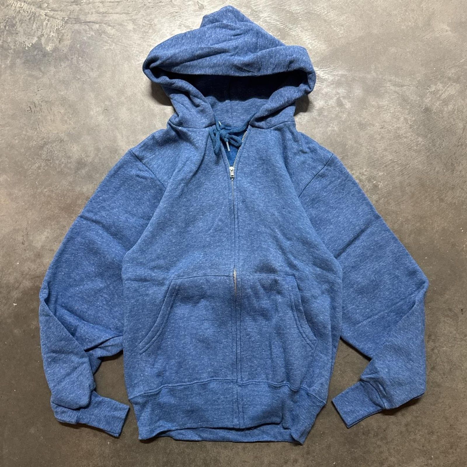 Vintage × Wrangler Wrangler True Vintage 70s Blank Full Zip Up Hoodie Size US XS / EU 42 / 0 - 1 Thumbnail