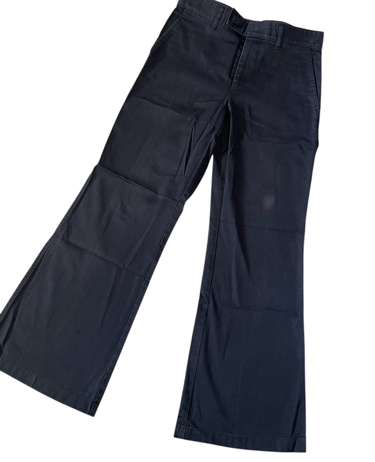 Comme des Garcons Tricot cdg AD2003 faded flared cotton trousers Size US 28 / EU 44 - 2 Thumbnail
