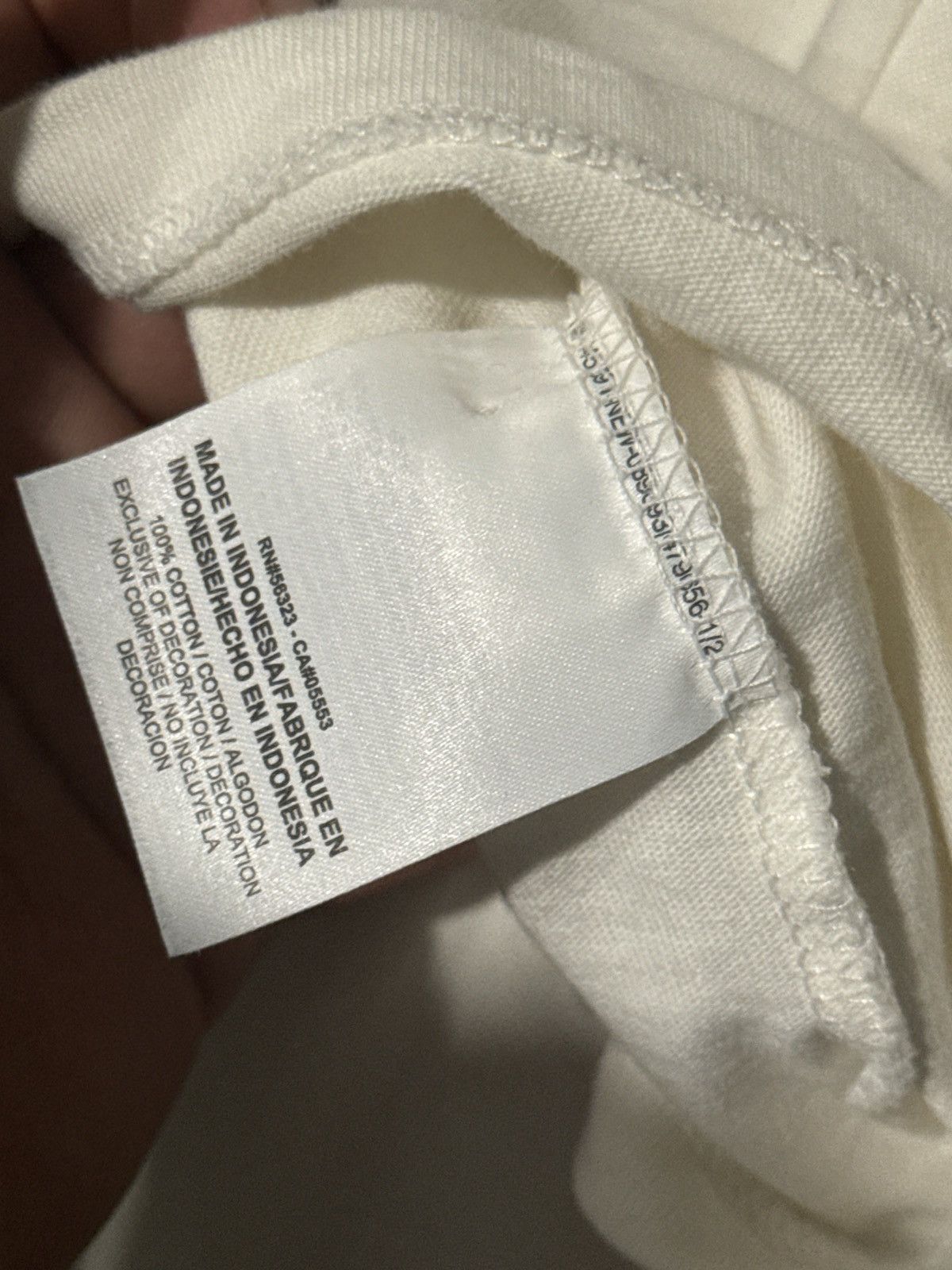 Jordan Brand × Supreme Supreme Jordan Logo White Men Cotton Crew Neck Short Sleeve Size US M / EU 48-50 / 2 - 6 Thumbnail