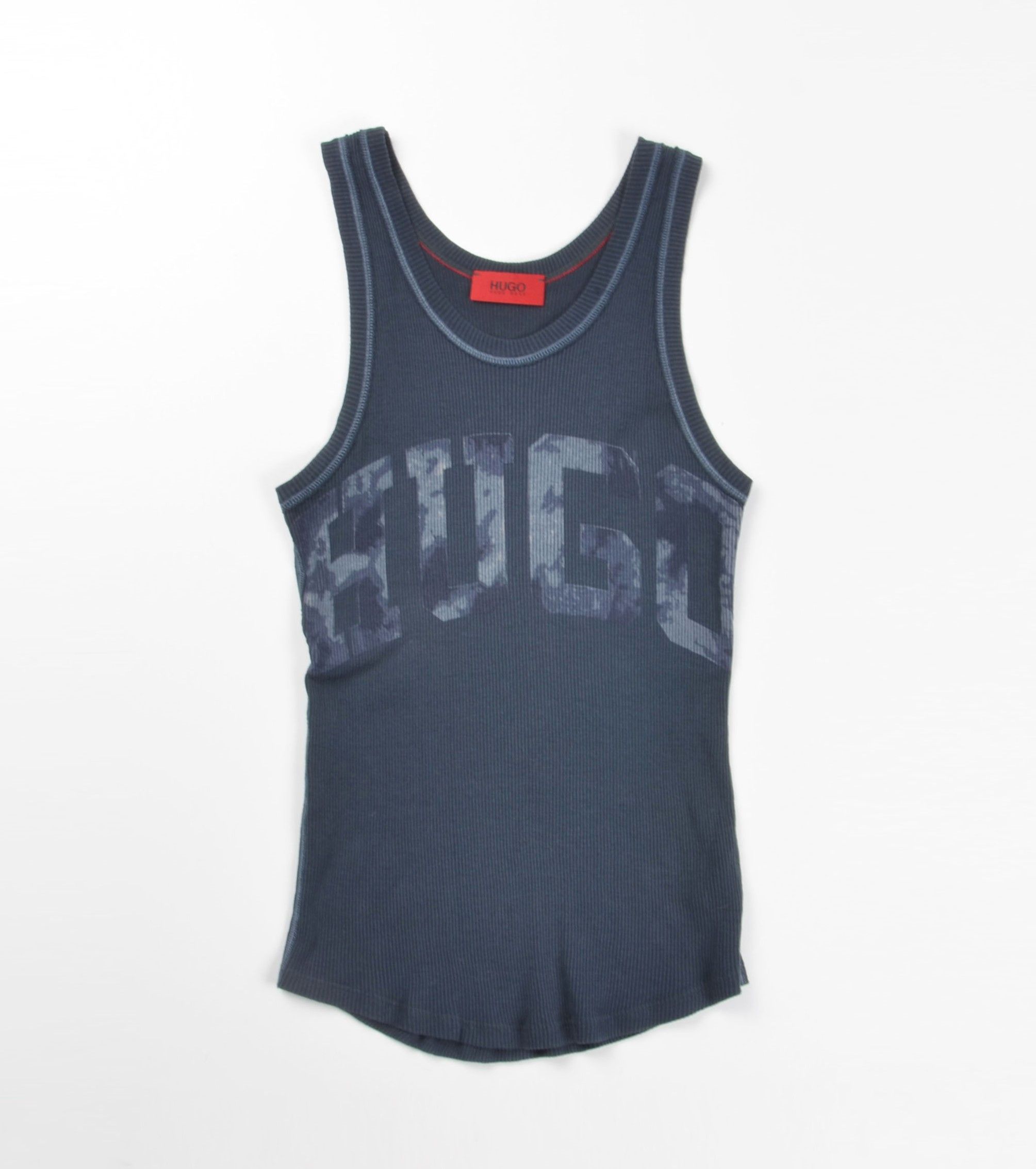 Hugo Boss Hugo Boss Y2K Grunge Logo Rib Knit Fitted Tank Top Size S / US 4 / IT 40 - 3 Thumbnail
