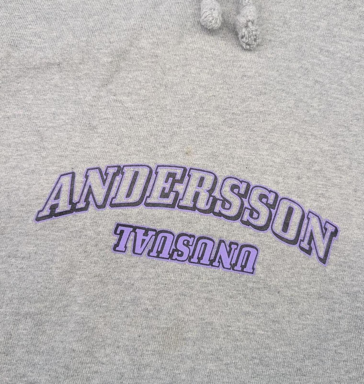 Andersson Bell Andersson Bell Korea Unusual Gray Heavy Weight Hoodie Size US M / EU 48-50 / 2 - 2 Thumbnail