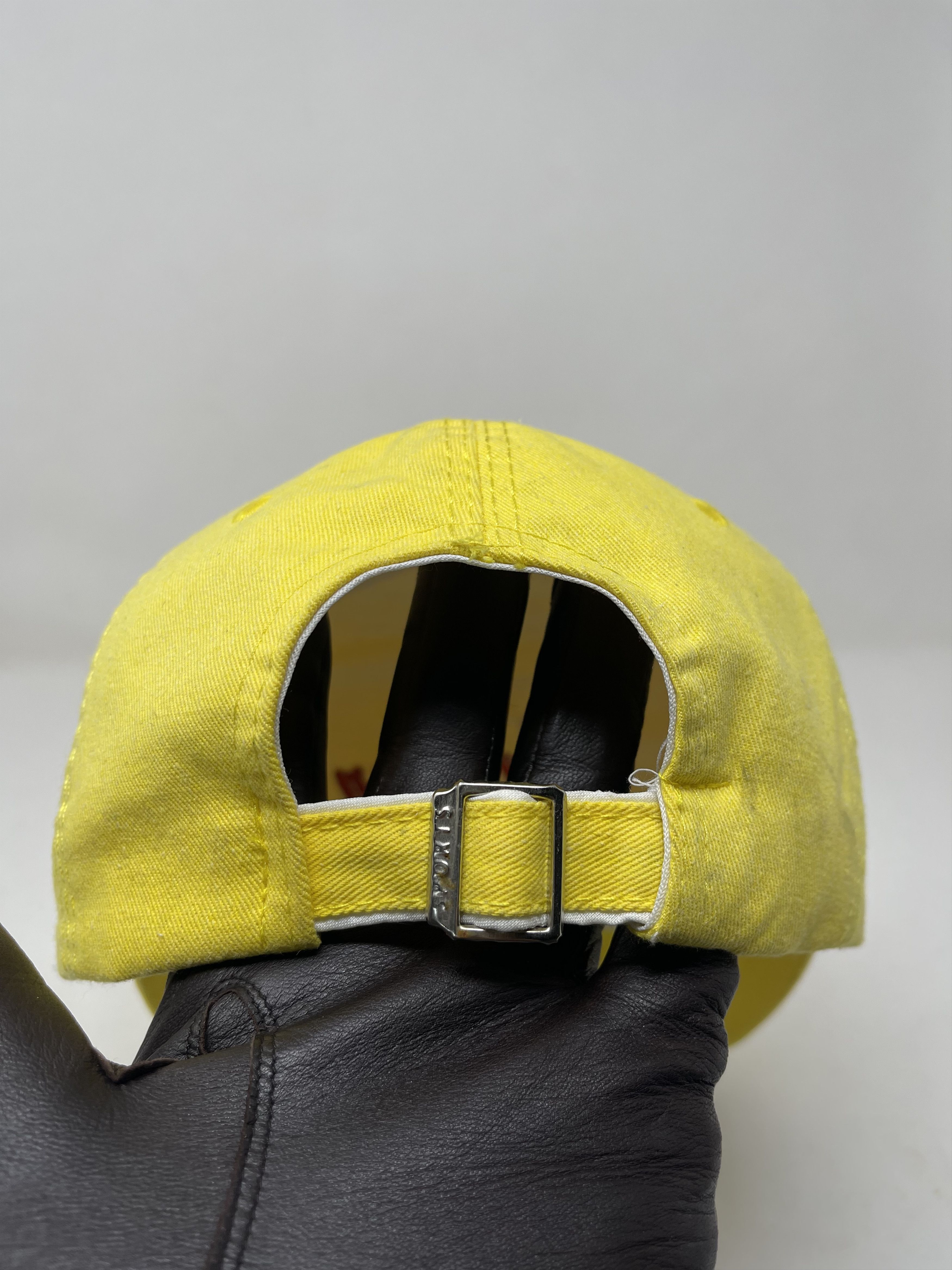 Hat Club Ruler Yellow Baseball Design cap Size ONE SIZE - 5 Thumbnail