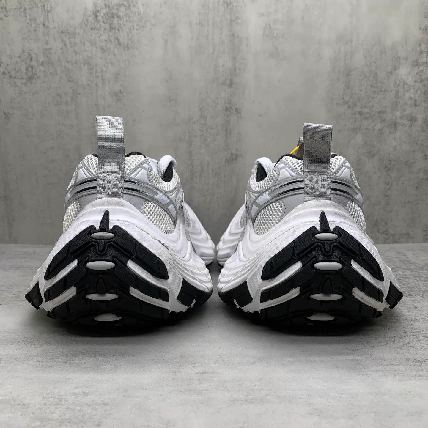 Balenciaga Balenciaga 10xl Dad Shoe White Grey 36 95new Size US 5.5 / IT 35.5 - 5 Thumbnail