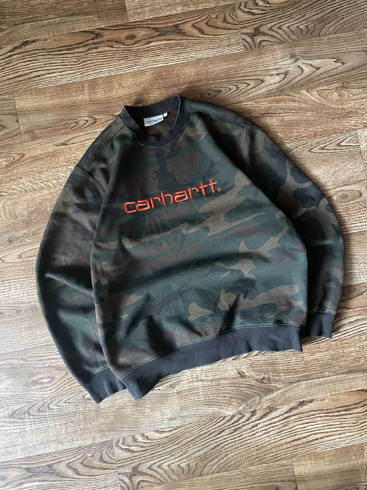 Carhartt Carhartt Sweatshirt Sweater Centr Logo Mens Shirt Size M Size US M / EU 48-50 / 2 - 2 Thumbnail
