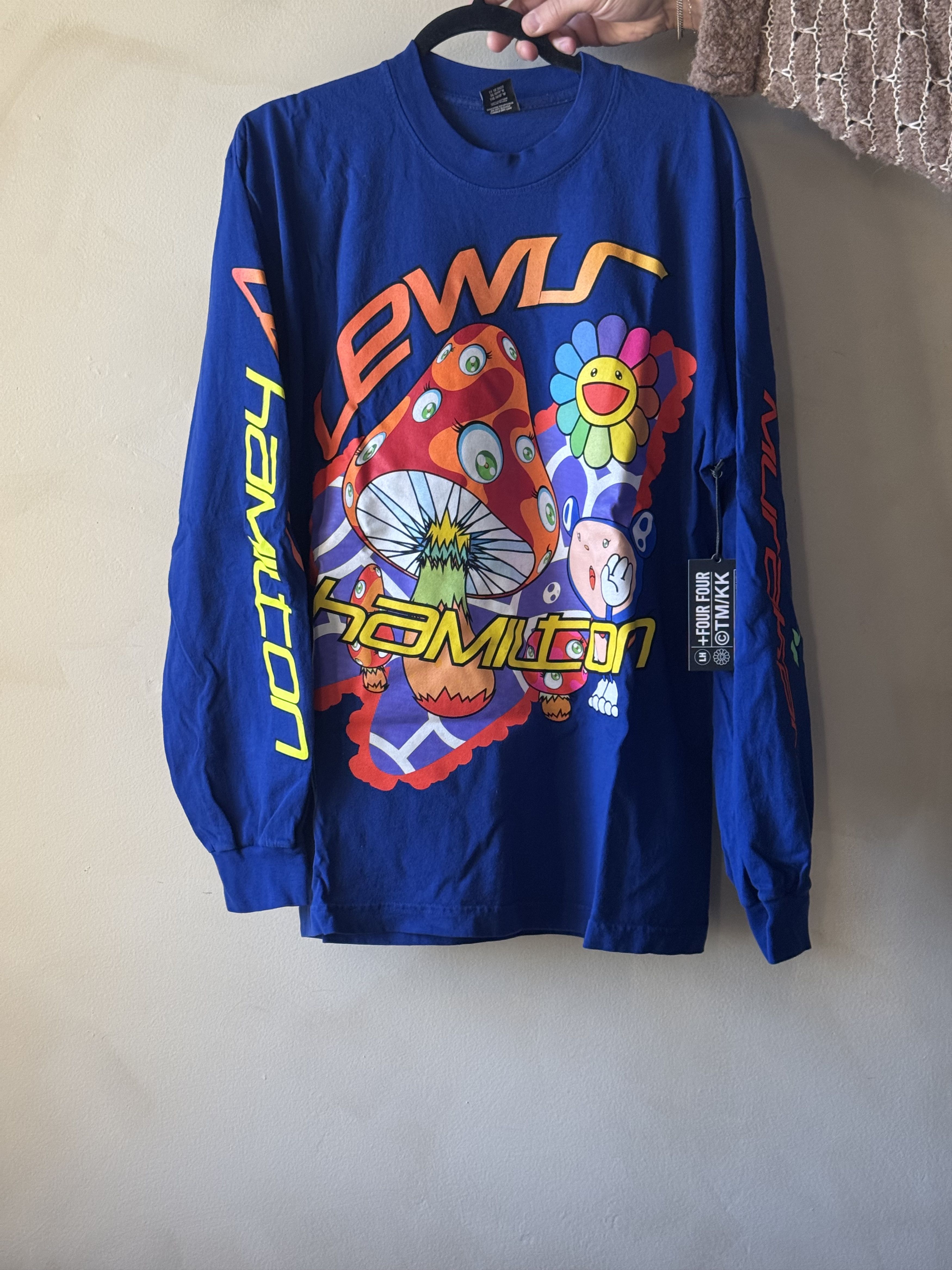 Takashi Murakami +44 + TAKASHI MURAKAMI PSYCHEDELIC RACE LONG SLEEVE TEE Size US L / EU 52-54 / 3 - 1 Thumbnail