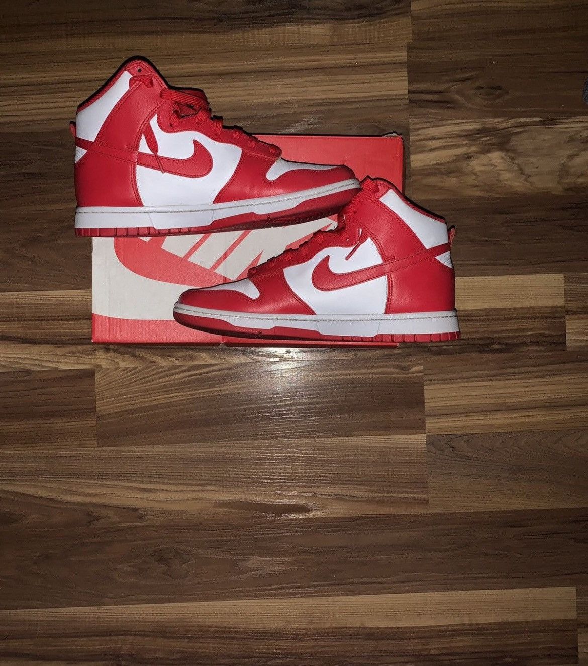 Nike Nike Dunk High 'Championship Red' DD1399 106 Size US 9.5 / EU 42-43 - 1 Thumbnail