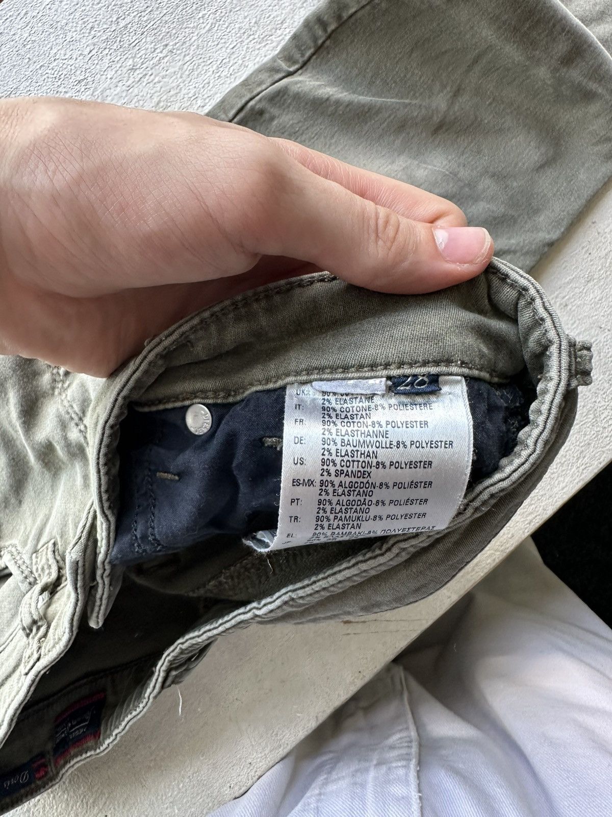 Diesel 🚨VNTG DIESEL IFSIXWASNINE AVANT GARDE denim 2TK Japanese Size 28" / US 6 / IT 42 - 6 Thumbnail