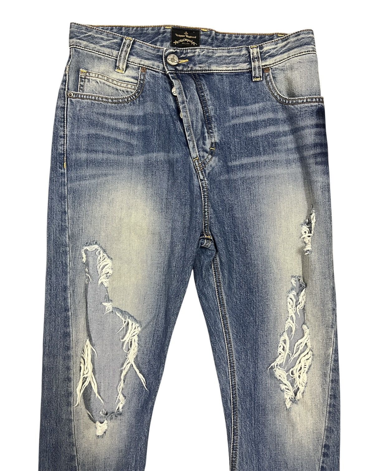 Vivienne Westwood Vivienne westwood anglomania jeans ripped Size US 31 - 4 Thumbnail