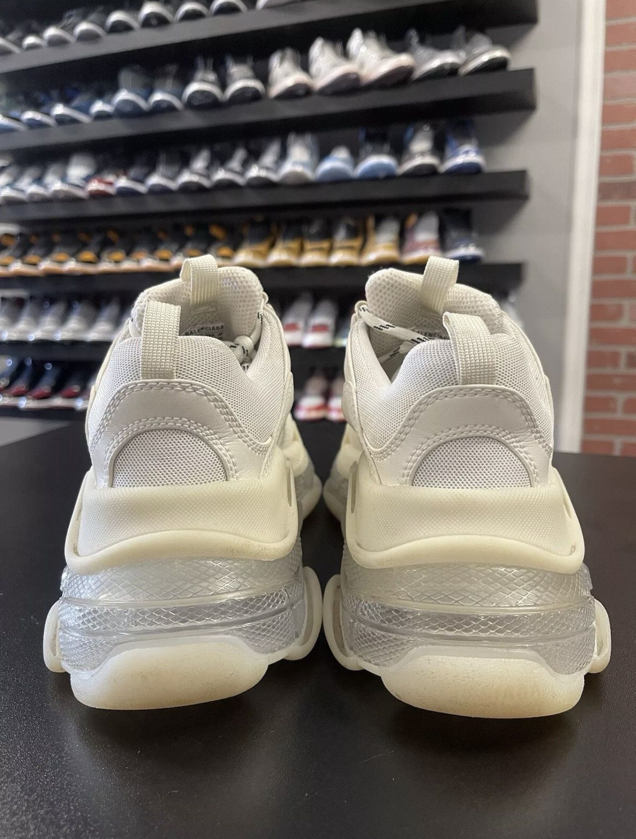 Balenciaga Size 8US/38EU - Balenciaga Triple S Translucent Clear Sole Size US 8 / IT 38 - 4 Thumbnail