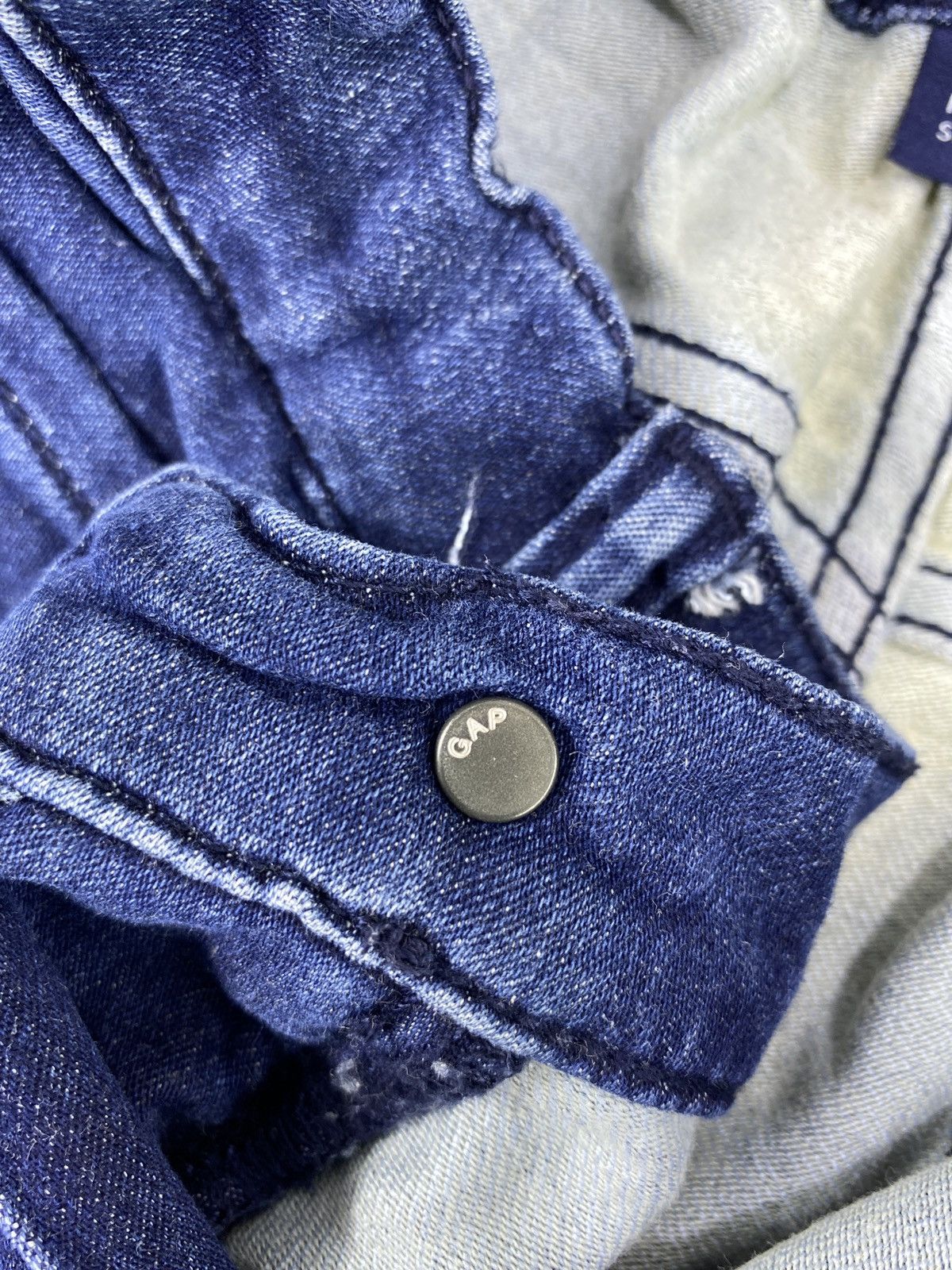 Gap × Jean Gap Regular Stretch Slim Denim- J1138 Size 25" / US 0 / IT 36 - 9 Thumbnail