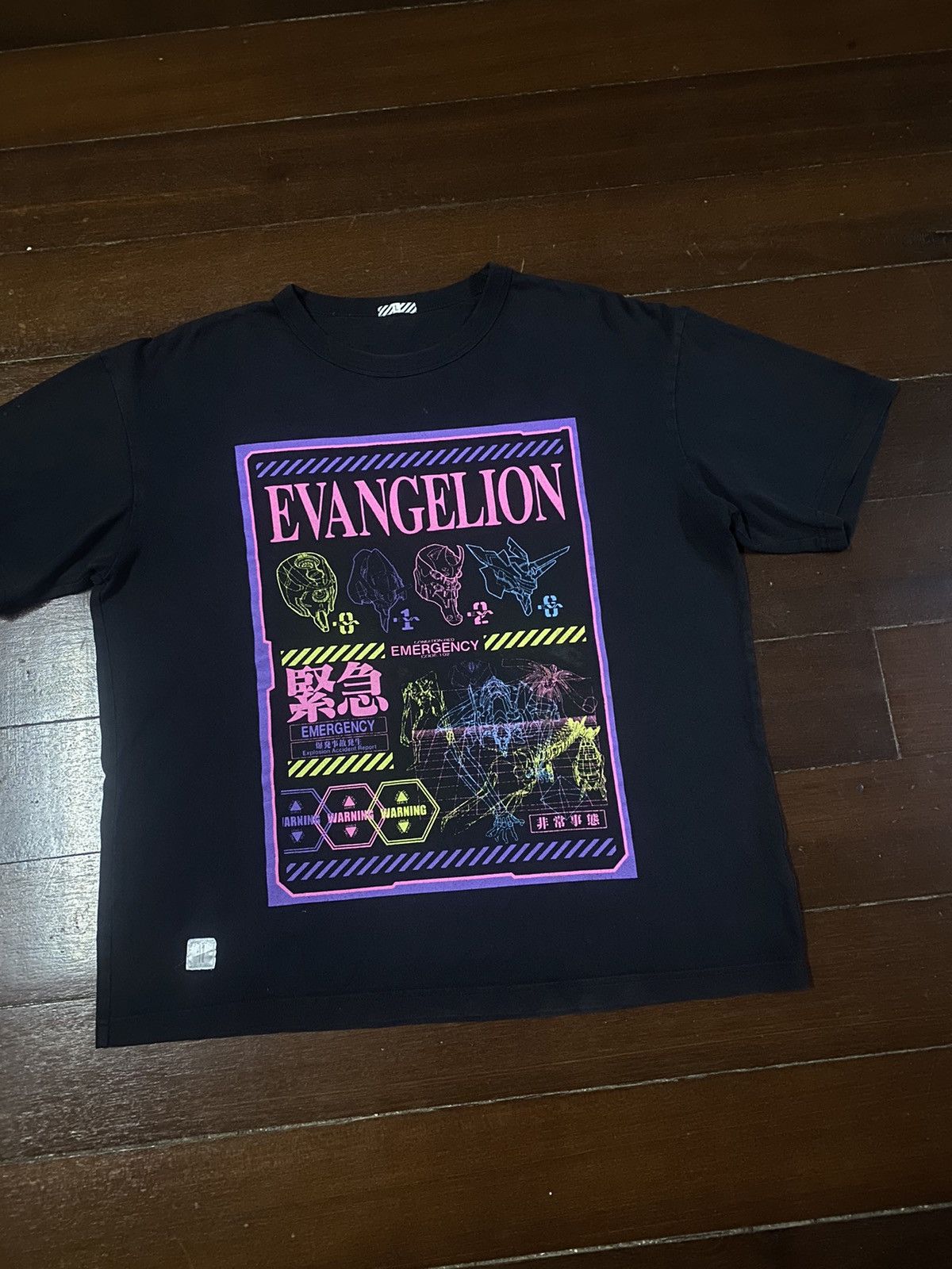 Anime × GU × Japanese Brand Fire Anime Neon Genesis Evangelion japan cartoon 90s Size US L / EU 52-54 / 3 - 4 Thumbnail