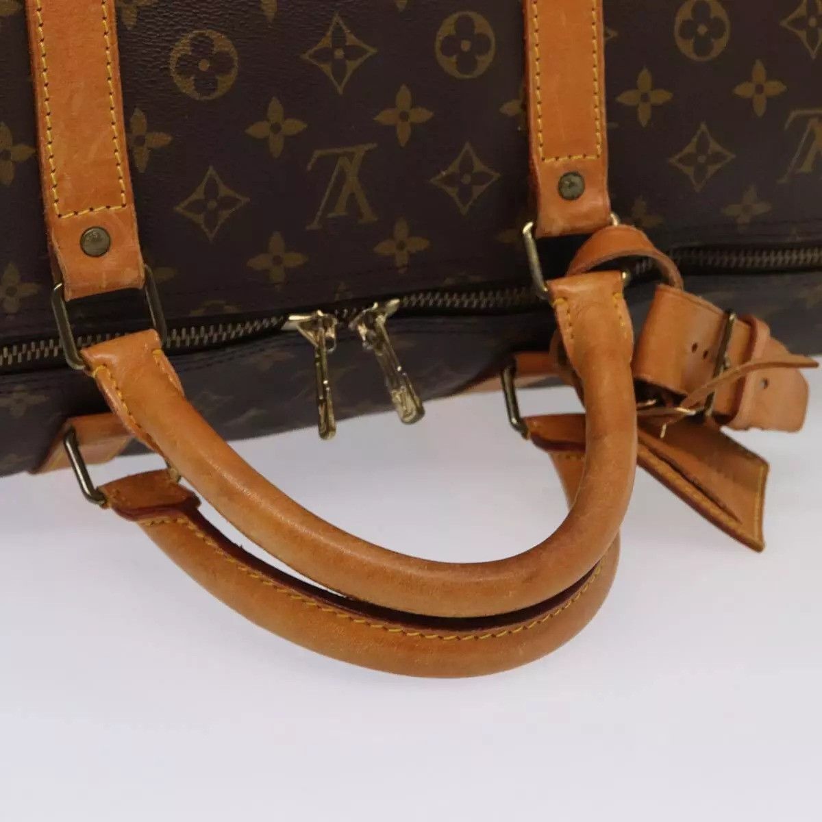 Louis Vuitton LOUIS VUITTON Monogram Keepall 60 Boston Bag Size ONE SIZE - 13 Thumbnail