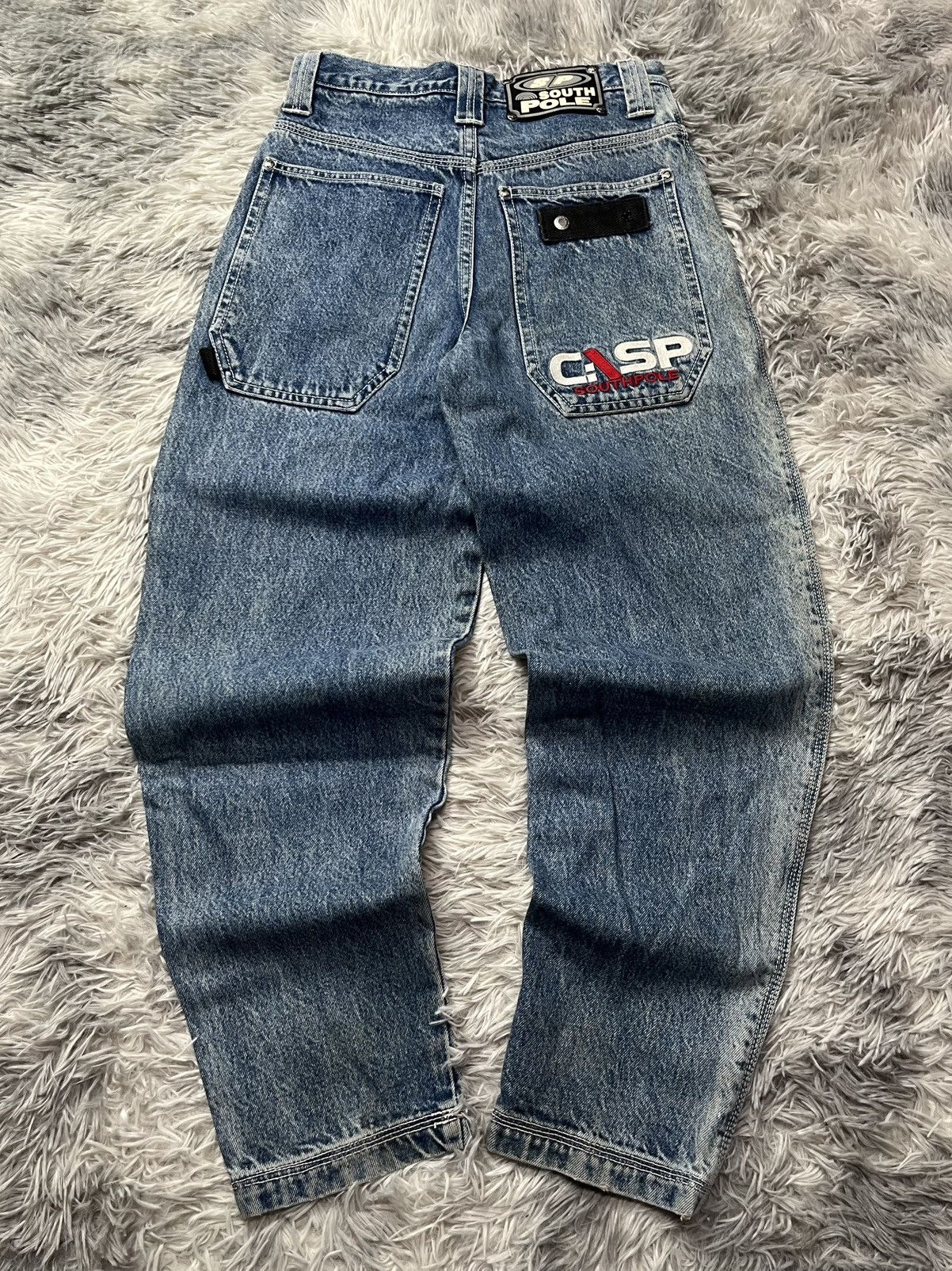 Southpole Vintage southpole baggy jeans Hiphop skate Y2K Size 29" - 6 Thumbnail