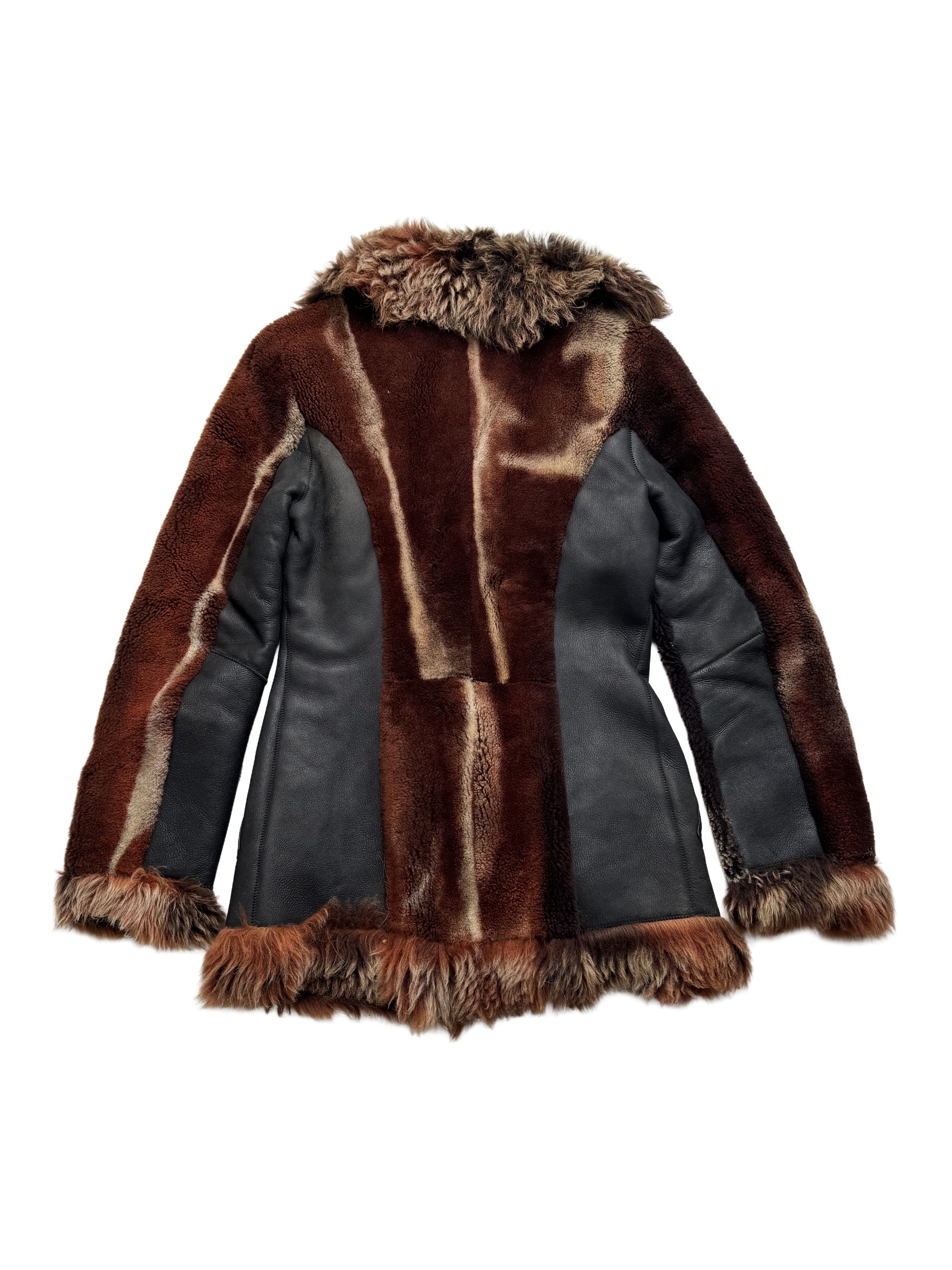 Japanese Brand Vintage Real Sheepskin Coat Size M / US 6-8 / IT 42-44 - 16 Thumbnail
