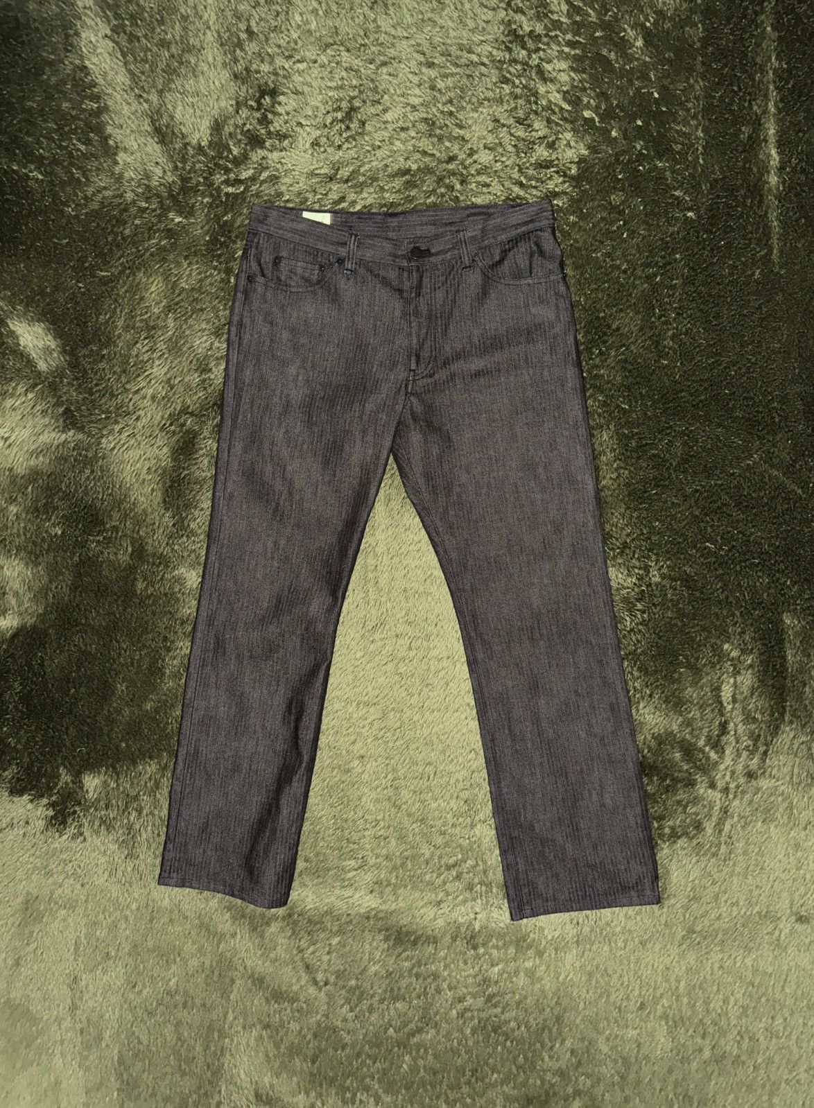 Takeo Kikuchi [5] Takeo Kikuchi Made in Japan Herringbone Denim Pants Size US 32 / EU 48 - 1 Thumbnail