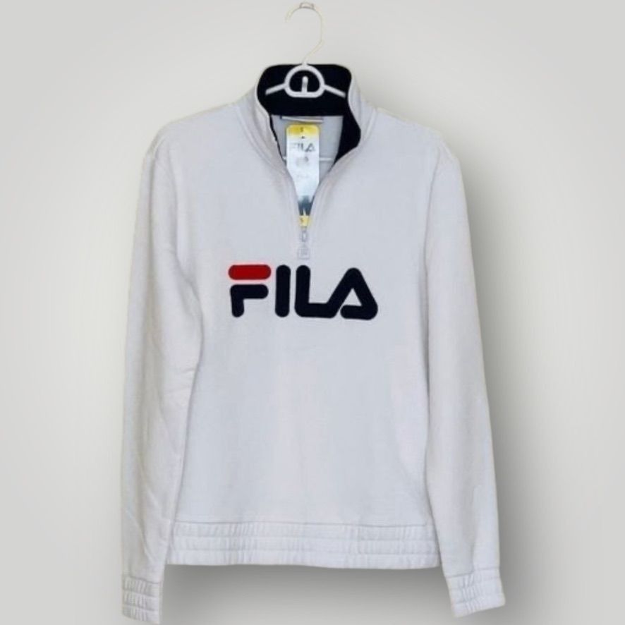 Fila Fila women's half-zip pullover sweatshirt small Size S / US 4 / IT 40 - 4 Thumbnail