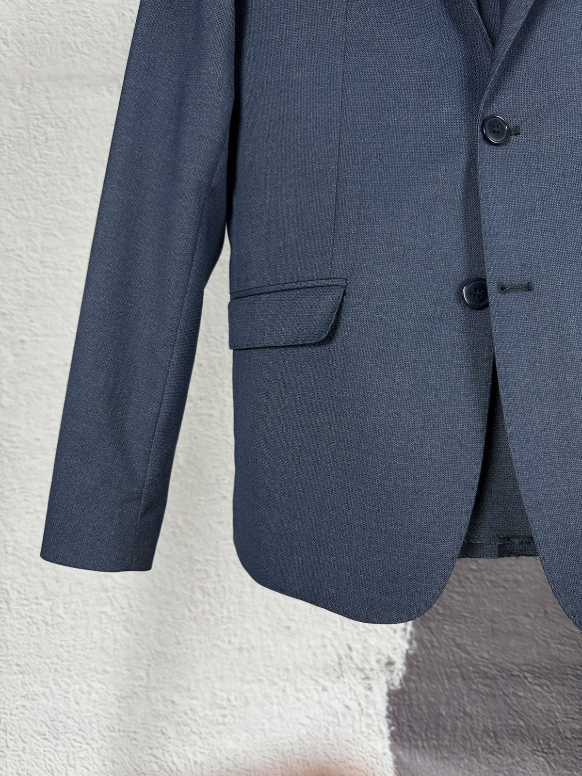 Other P. Langella Bottega italiana pattern blue 2 button 2 pc suit Size 34R - 5 Thumbnail