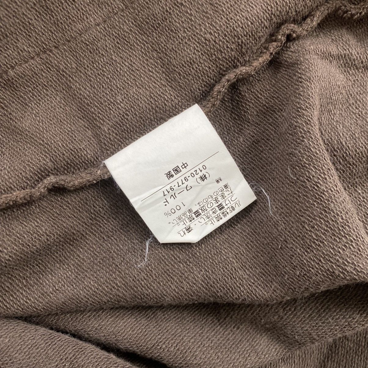 Takeo Kikuchi Vintage Takeo Kikuchi Distressed Brown Travis Scott Cardigan Size US M / EU 48-50 / 2 - 8 Thumbnail
