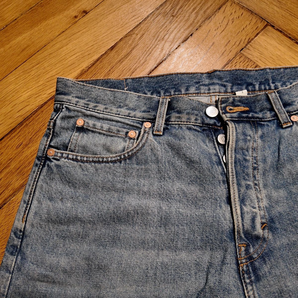 Weekday Weekday Space Jeans W30 L30 relaxed fit Size US 30 / EU 46 - 2 Thumbnail
