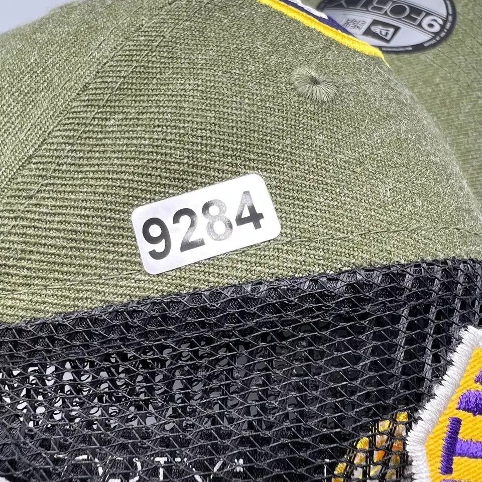 New Era Minnesota Vikings Trucker Hat Men Green Snap Back Cap New Size ONE SIZE - 9 Thumbnail