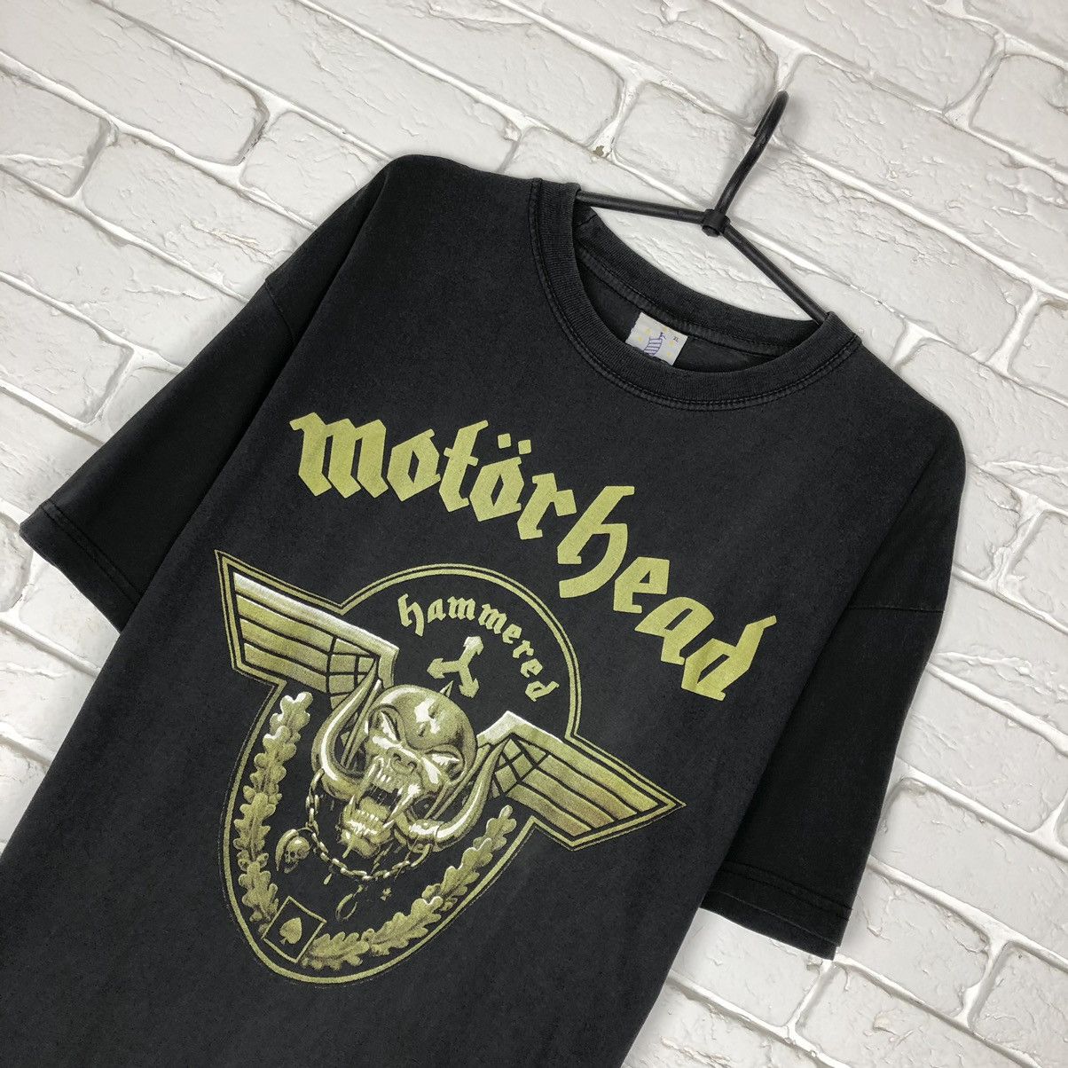 Band Tees Motorhead Hammered 90’s vintage t shirt tee Size US XL / EU 56 / 4 - 2 Thumbnail