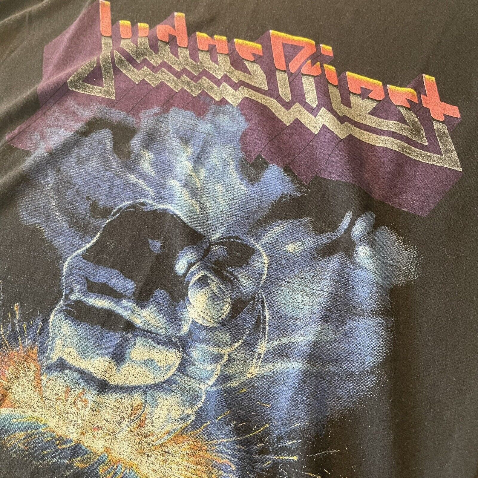 Vintage Vtg 1988 Judas Priest Ram It Up Shove It Down T-Shirt Rock M Size US M / EU 48-50 / 2 - 5 Thumbnail