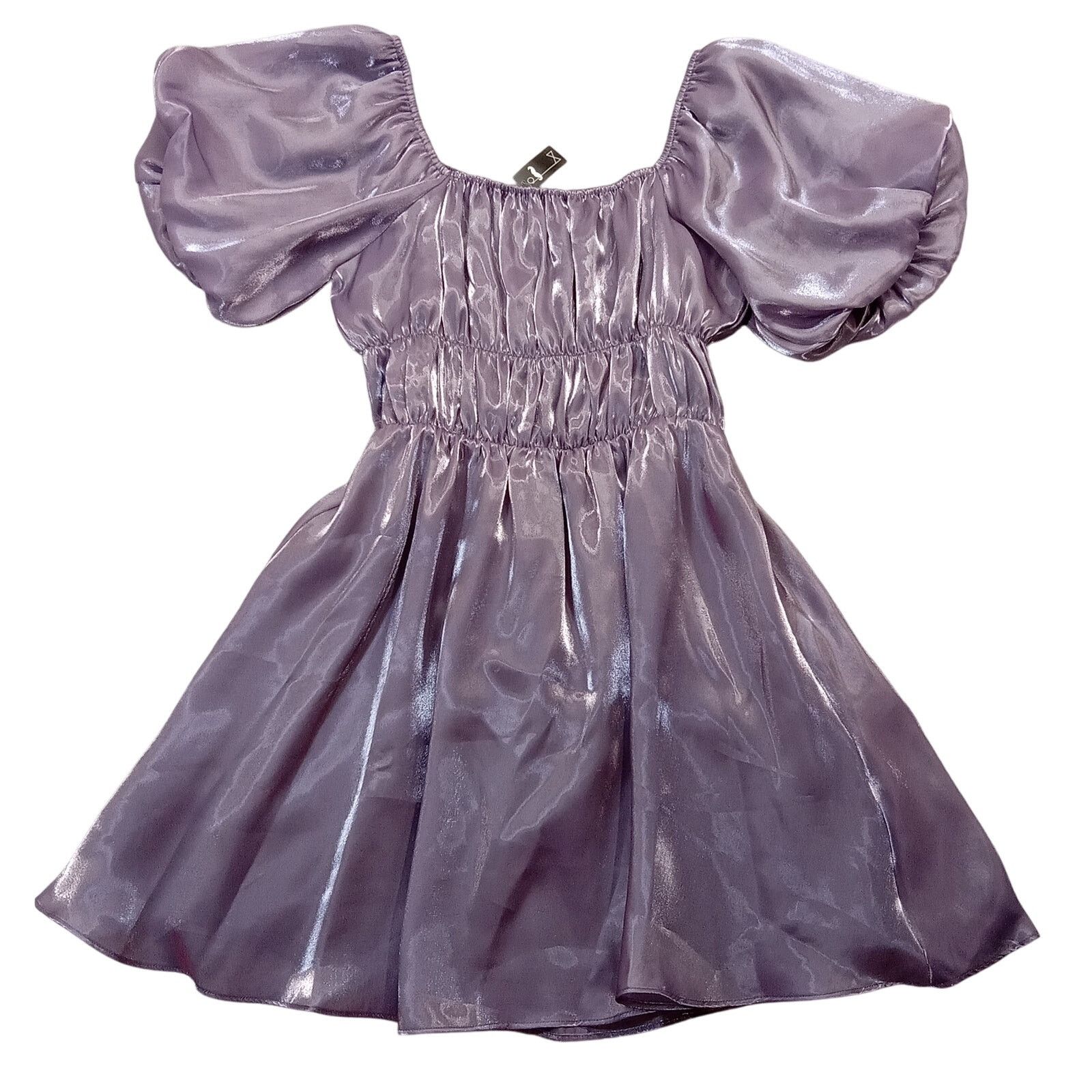 & Other Stories New Mittoshop Dress Women's S Balloon Sleeve Purple Size S / US 4 / IT 40 - 1 Thumbnail