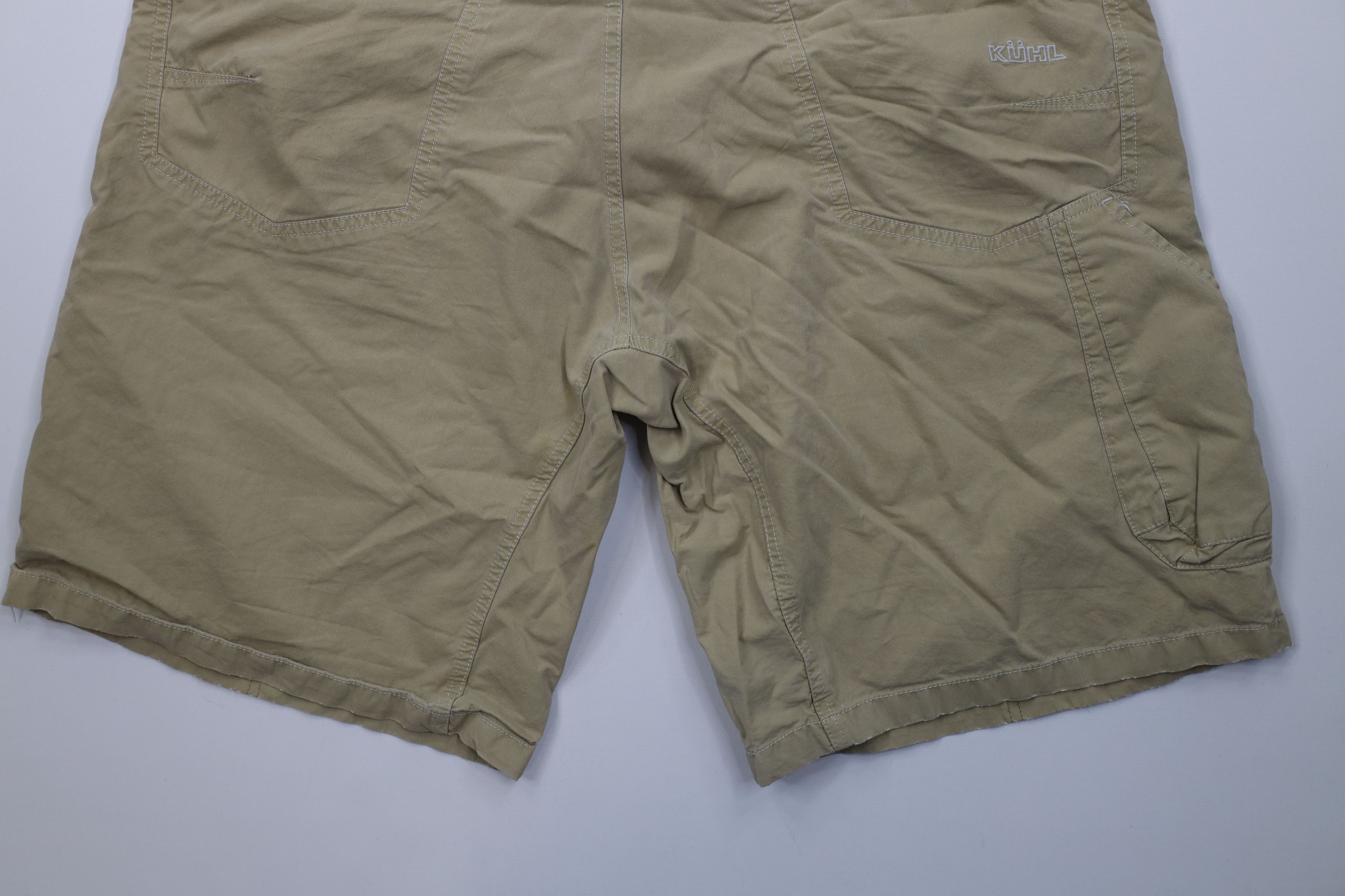 Kuhl Kuhl Mountain Vintage Dye Trekking Hiking Shorts Beige Size US 38 / EU 54 - 16 Thumbnail
