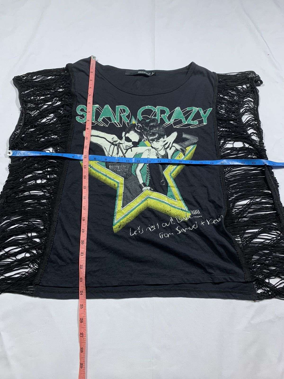 Japanese Brand CRAZY SICK STAR SAMUEL & KEVIN TSHIRT Size US L / EU 52-54 / 3 - 8 Thumbnail