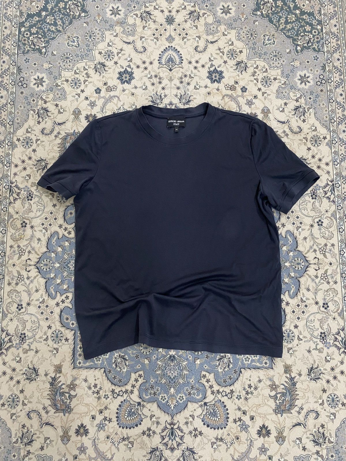 Giorgio Armani GIORGIO ARMANI STAFF SLIM FIT TSHIRT DESIGNER ITALY Size US S / EU 44-46 / 1 - 1 Thumbnail