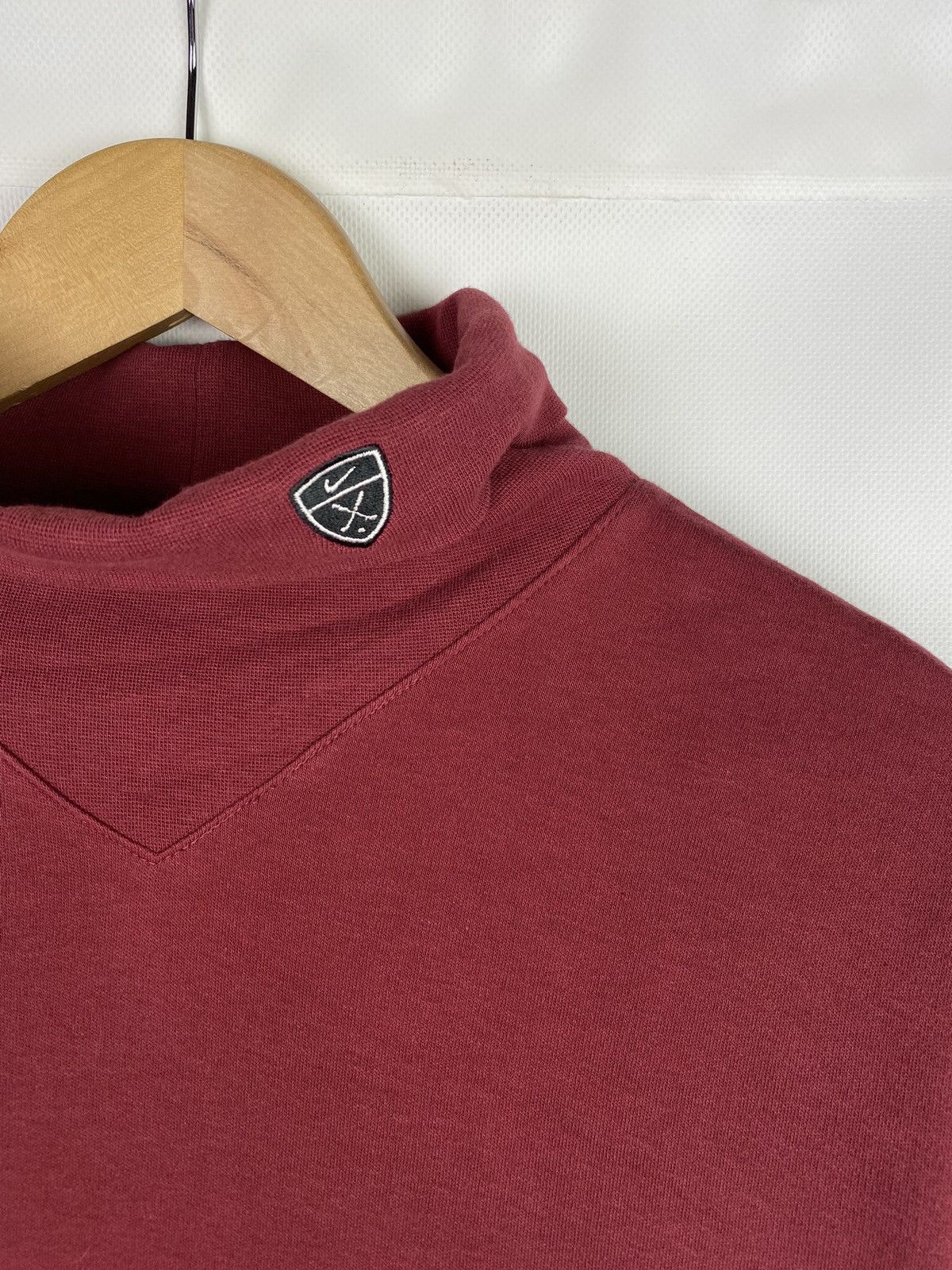 Nike VTG 90s Nike Turtleneck swoosh sweatshirt pullover size M Size US M / EU 48-50 / 2 - 6 Thumbnail