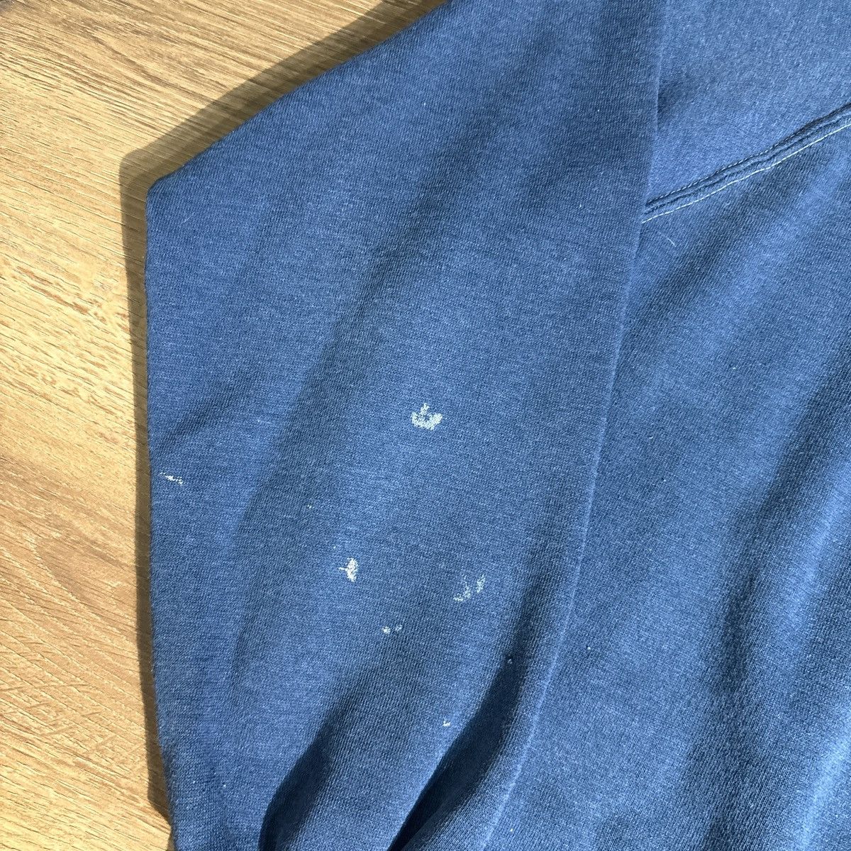 Vintage Vintage 70s/80s Blue Raglan Blank Sweatshirt Size US S / EU 44-46 / 1 - 2 Thumbnail