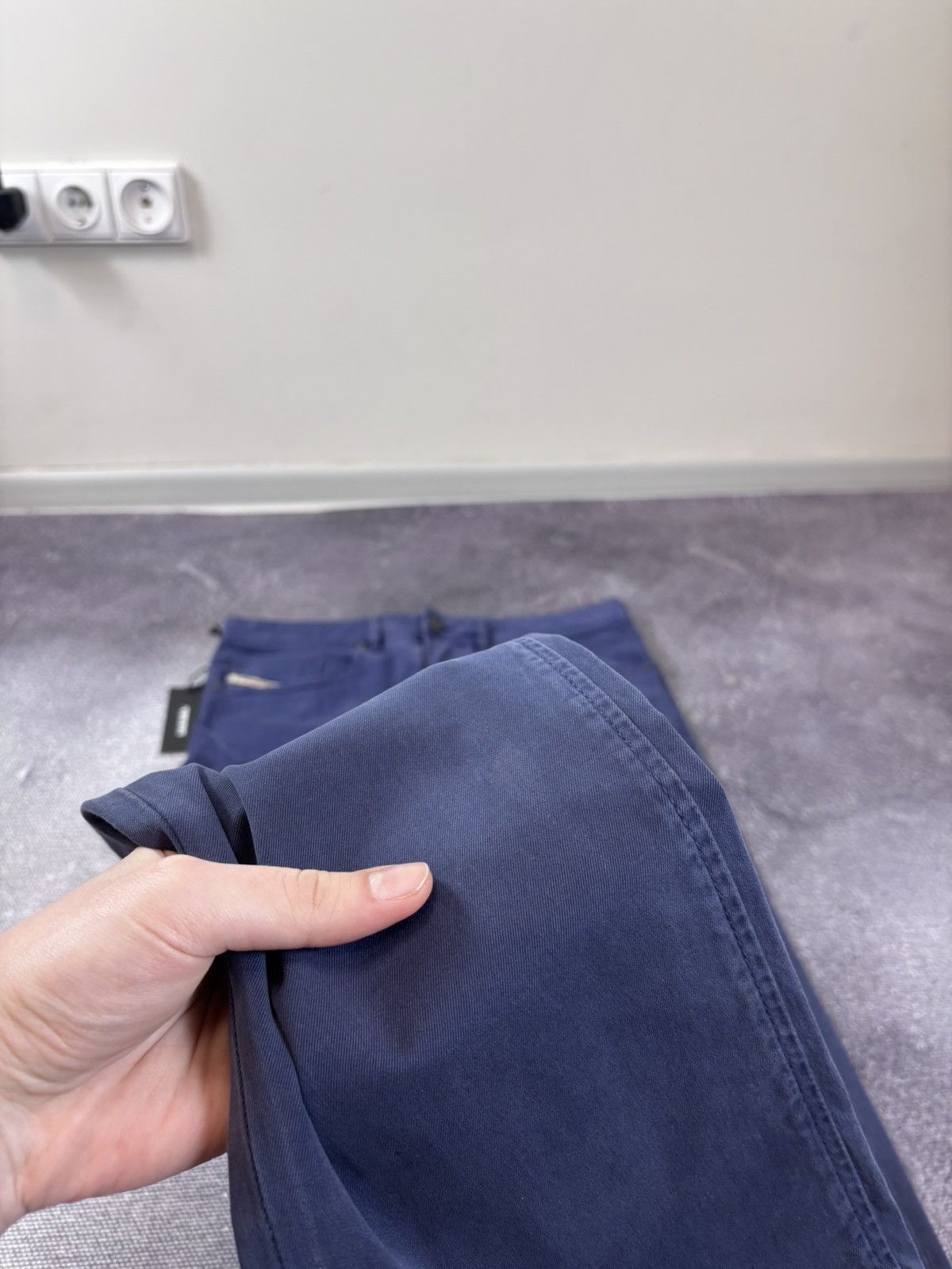 Diesel Diesel Buster NWT Men’s Navy Blue Straight Fit Pants Jeans Size US 29 - 4 Thumbnail