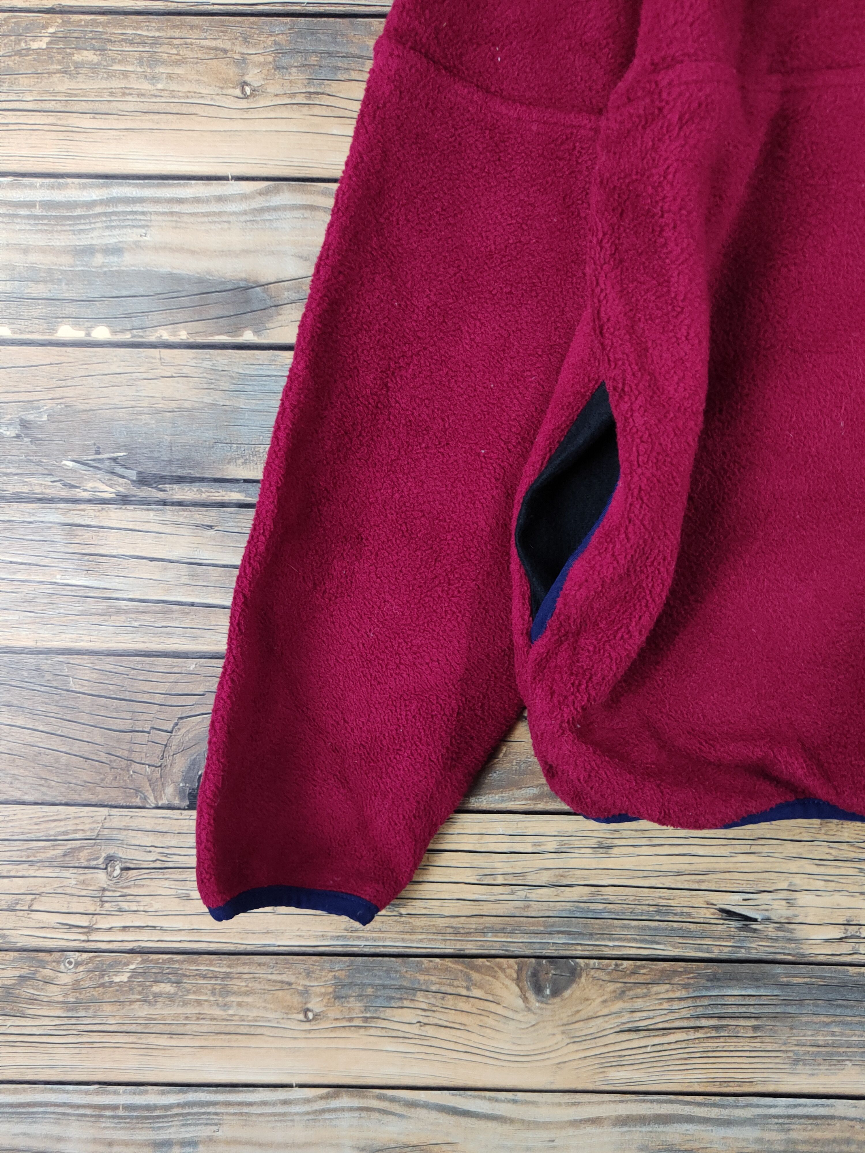 Penfield × Polartec DL Penfield Polartec Maroon Wool Sweatshirts #884 Size US XL / EU 56 / 4 - 5 Thumbnail