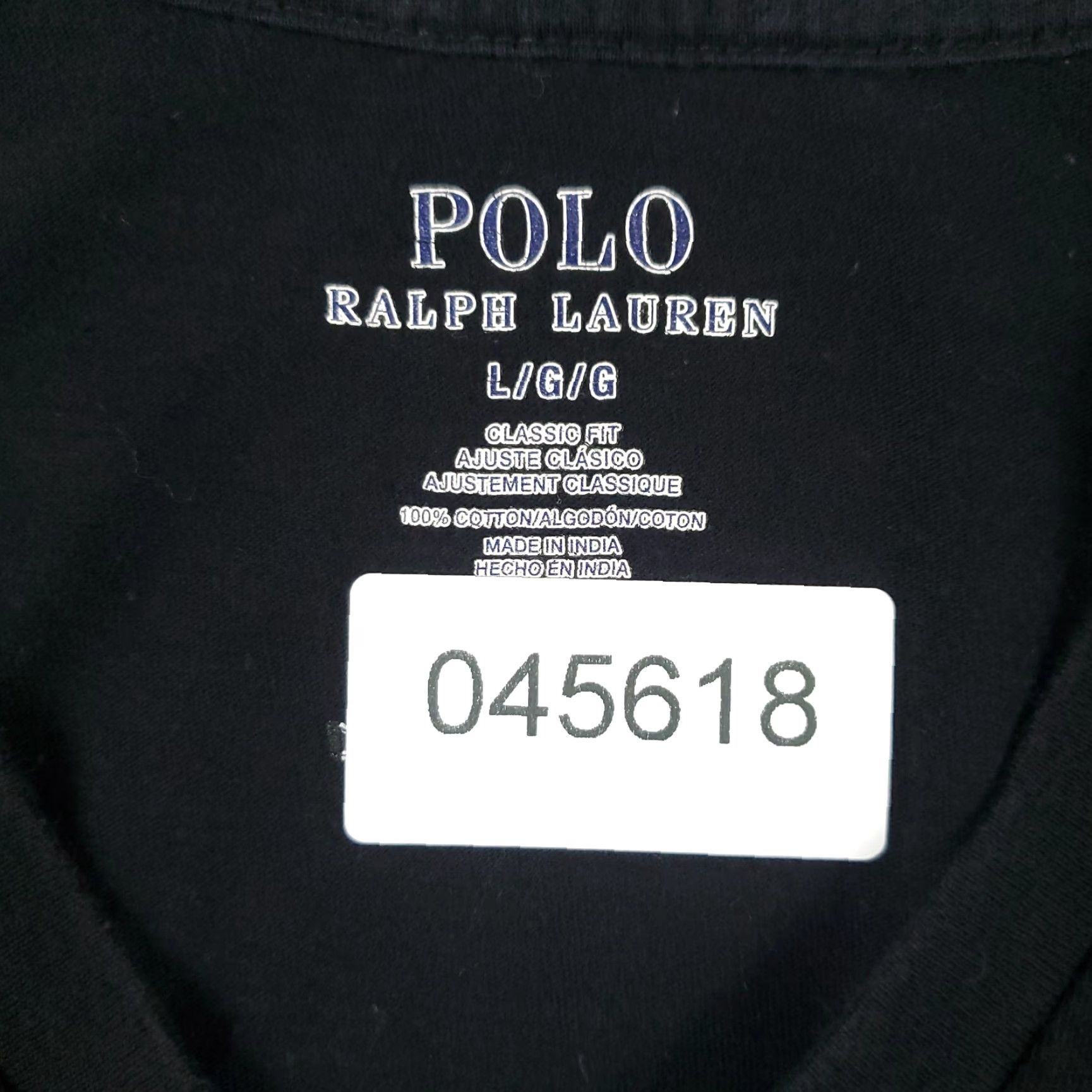 Ralph Lauren Ralph Lauren T Shirt Mens Large Black Pony Logo Short Sleeve Casual Shirt Size US L / EU 52-54 / 3 - 7 Thumbnail