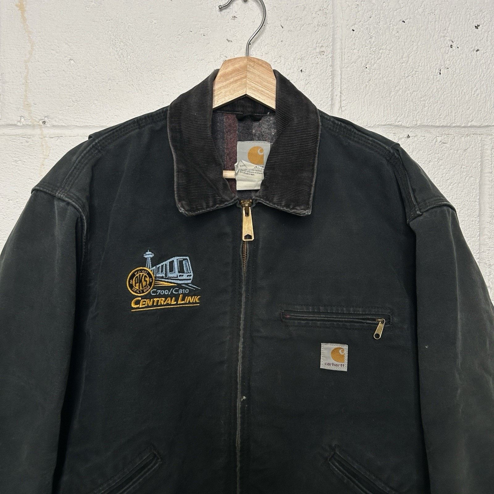 Carhartt Vintage Carhartt Blanket-Lined Detroit Jacket “Black” J01 Size US L / EU 52-54 / 3 - 3 Thumbnail