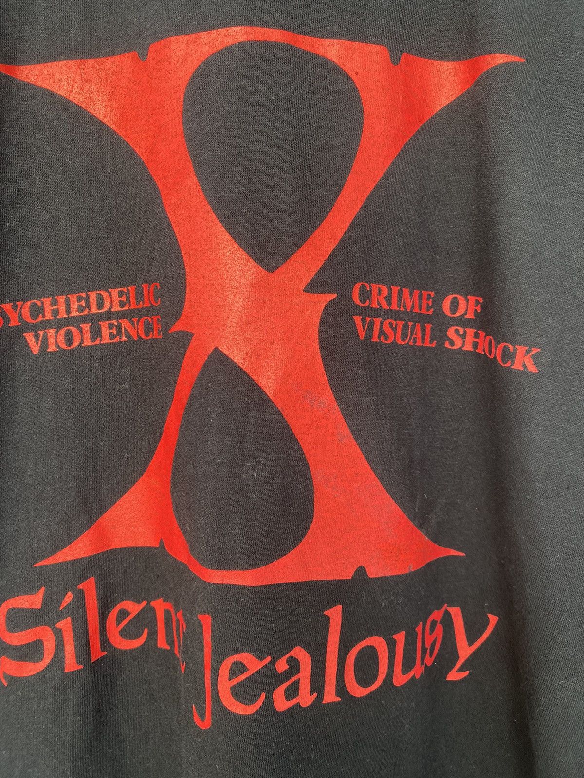 Band Tees × Japanese Brand × Vintage Vintage Rare X Japan Band Silent Jealousy Longsleeve Tee Size US L / EU 52-54 / 3 - 2 Thumbnail