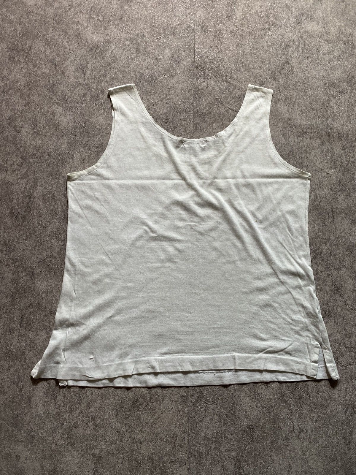 Jil Sander Jil Sander Tricot Pure Logo Tank Top Size US S / EU 44-46 / 1 - 6 Thumbnail