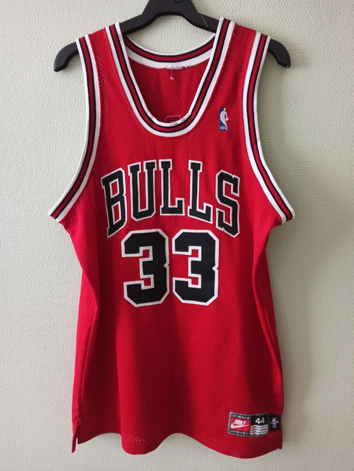 Nike VINTAGE NBA SCOTTIE PIPPEN Bulls Nike AUTHENTIC Jersey pro Size US L / EU 52-54 / 3 - 1 Thumbnail